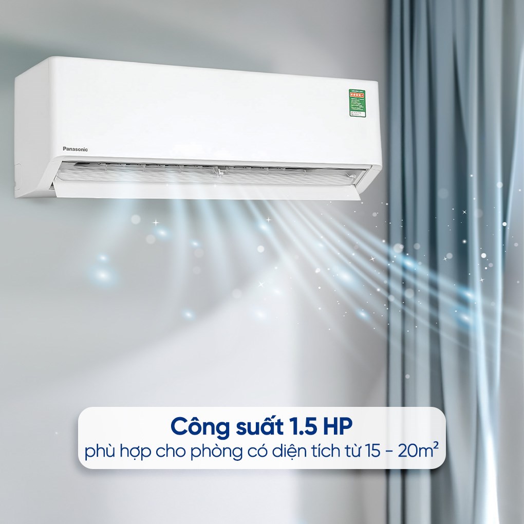 Máy lạnh Panasonic Inverter 1.5 HP CU/CS-U12BKH-8