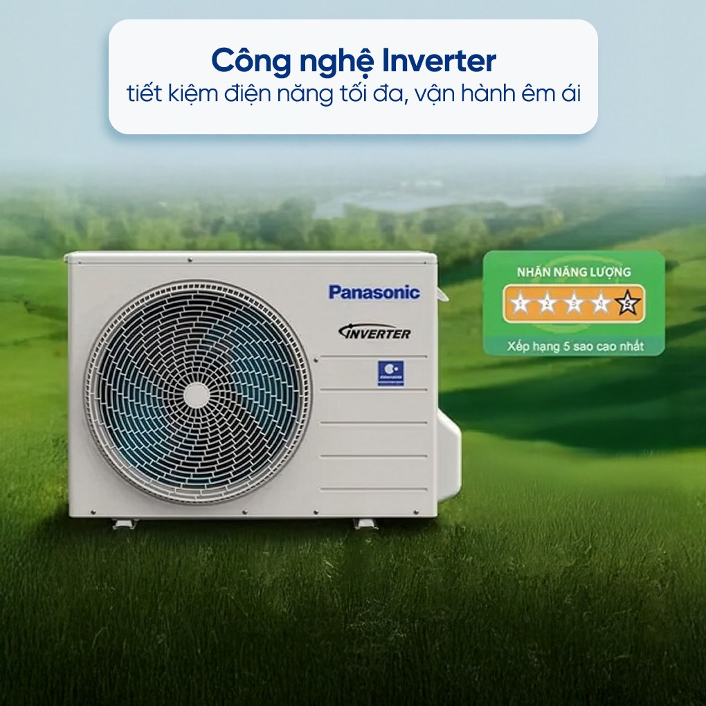 Máy lạnh Panasonic Inverter 1.5 HP CU/CS-U12BKH-8