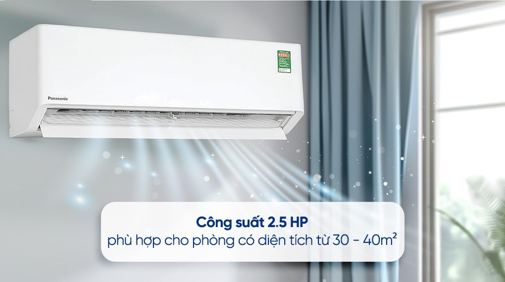 Máy lạnh Panasonic Inverter 2.5 HP CU/CS-U24BKH-8