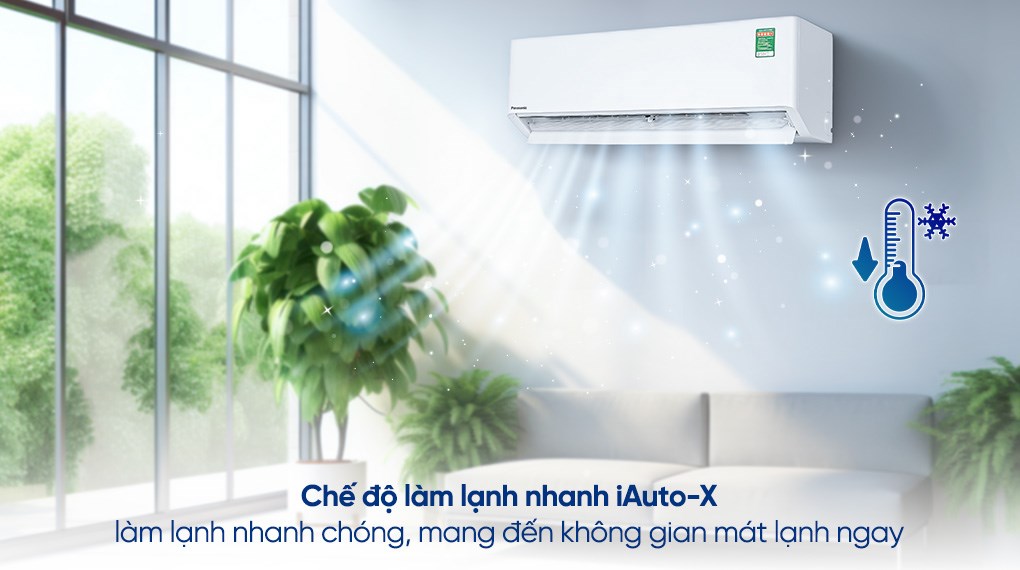 Máy lạnh Panasonic Inverter 2.5 HP CU/CS-U24BKH-8