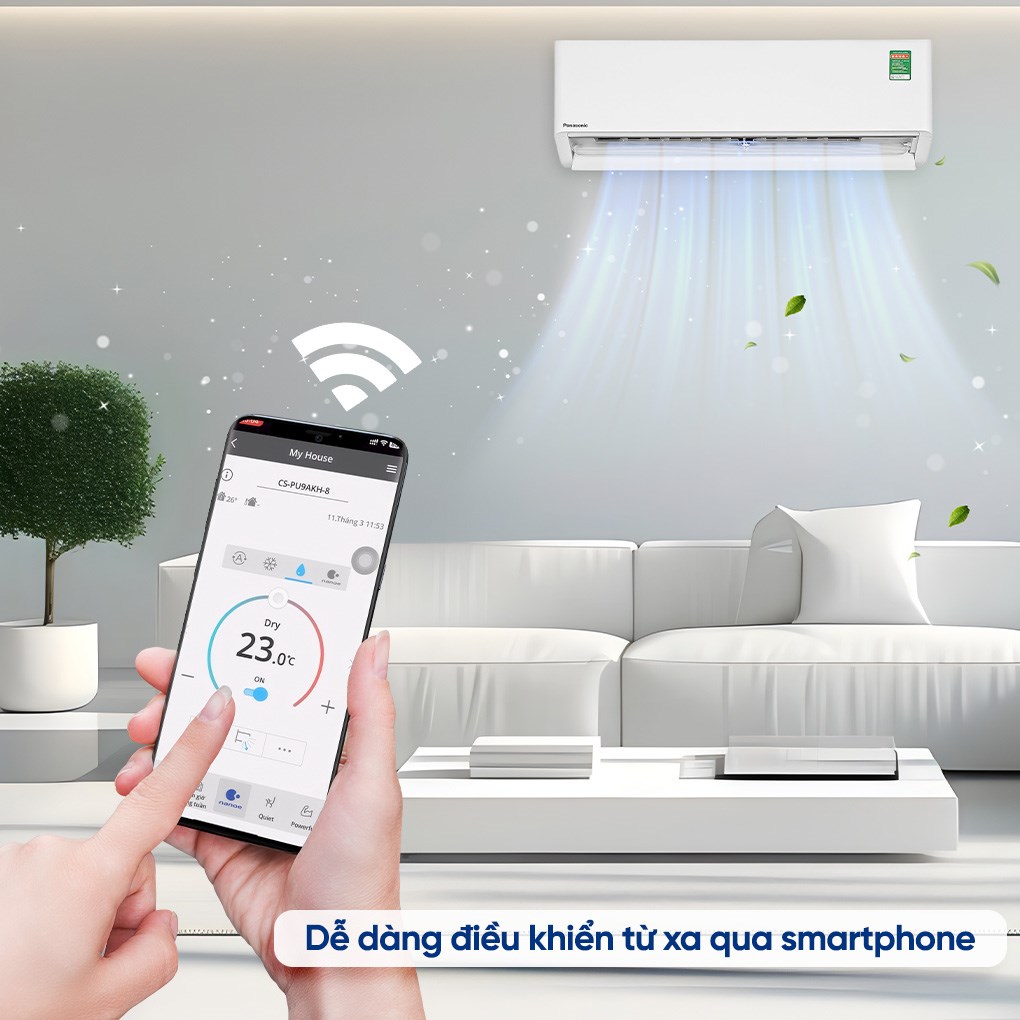 Điều hòa Panasonic Inverter 20800 BTU CU/CS-U24BKH-8