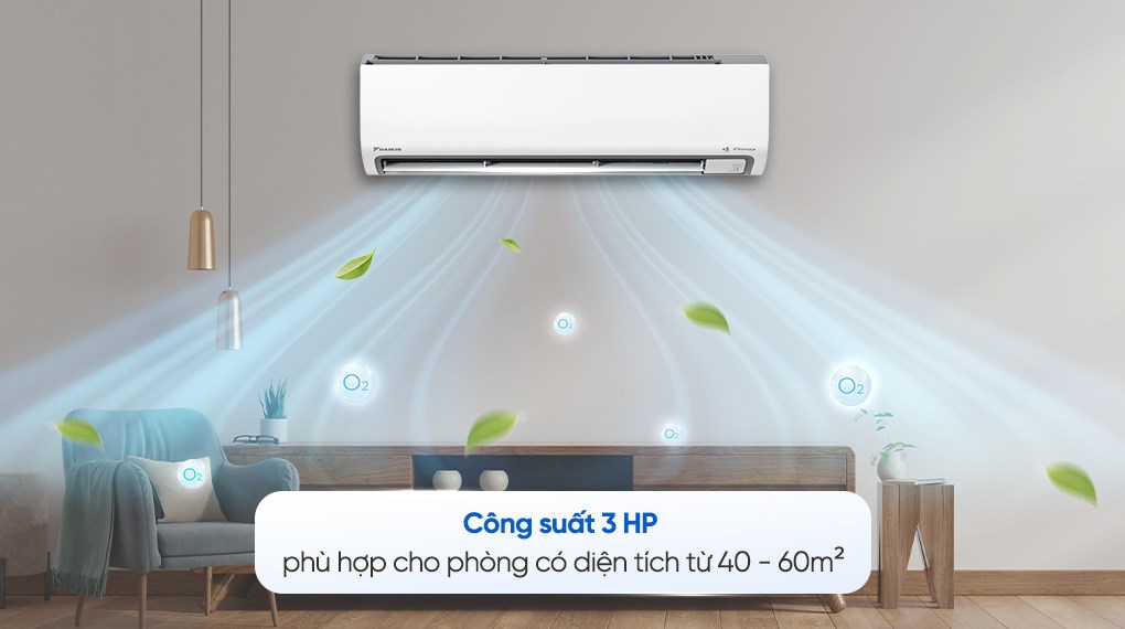 Máy lạnh Daikin Inverter 3 HP FTKF71ZVMV