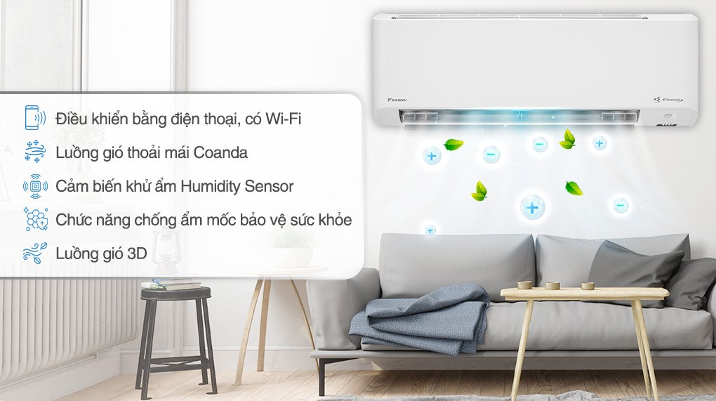 Máy lạnh Daikin Inverter 2 HP FTKY50ZVMV