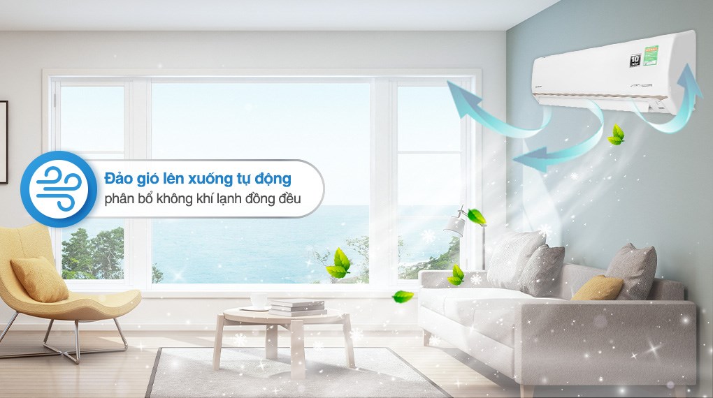 Máy lạnh Sharp Inverter 1 HP AH-X10CEWC