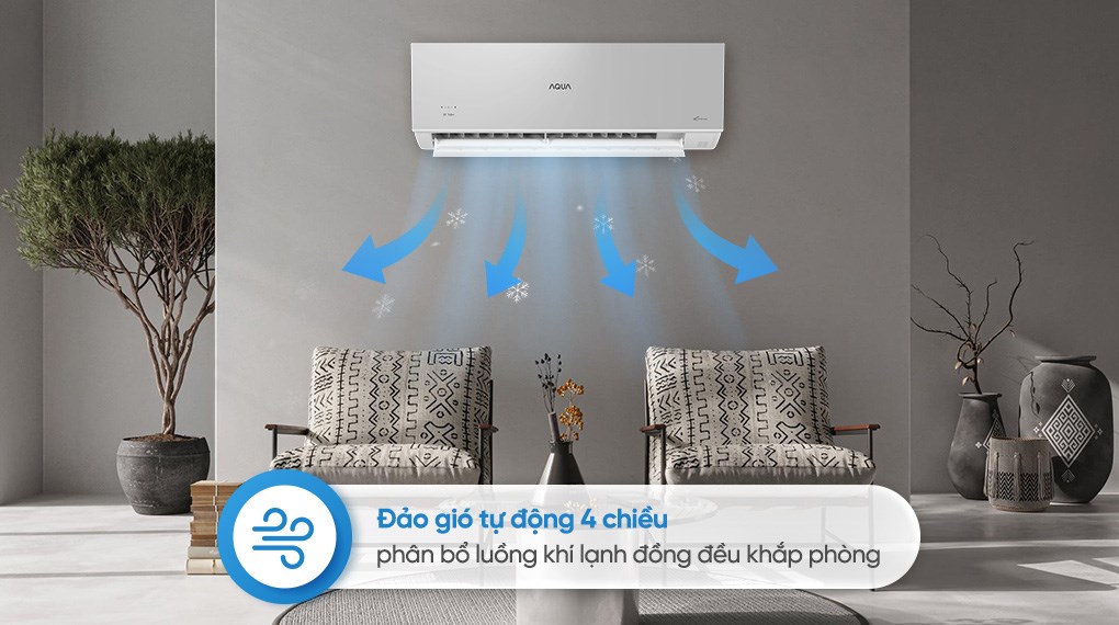 Máy lạnh Aqua Inverter 1 HP AQA-RUV10VS