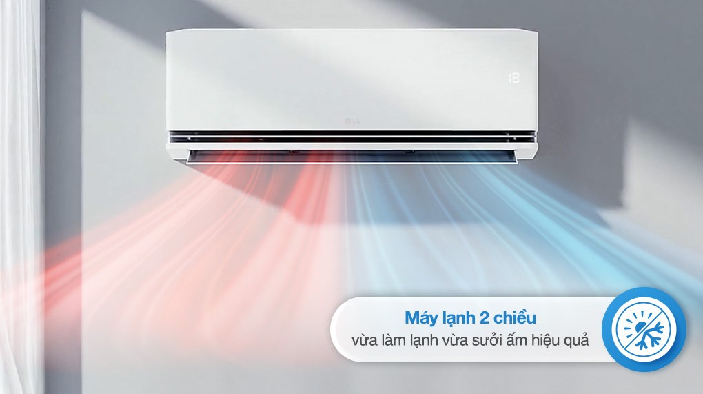 Máy lạnh 2 chiều LG Inverter 1 HP IDH09M1