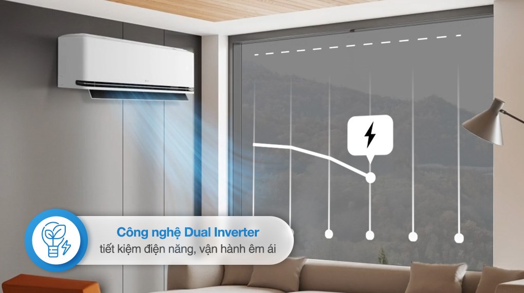 Điều hòa 2 chiều LG Inverter 18100 BTU IDH18M1