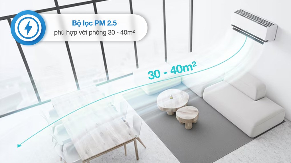 Máy lạnh 2 chiều LG Inverter 2.5 HP IDH24M1