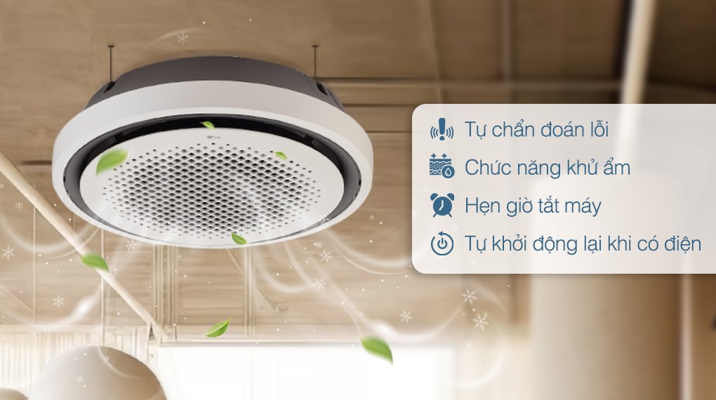 Máy lạnh âm trần LG Inverter 4 HP ZTNQ36GYLA0