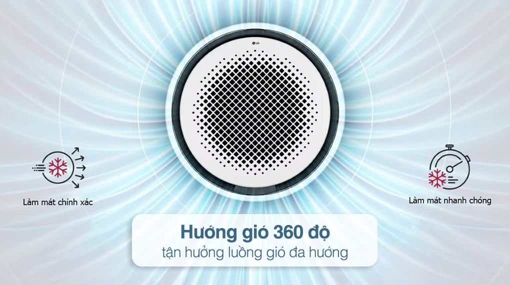 Máy lạnh âm trần LG Inverter 5 HP ZTNQ48GYLA0