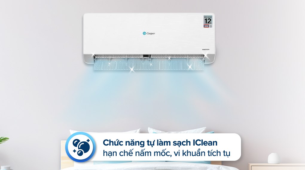 Máy lạnh 2 chiều Casper Inverter 1.5 HP QH-12IU36A