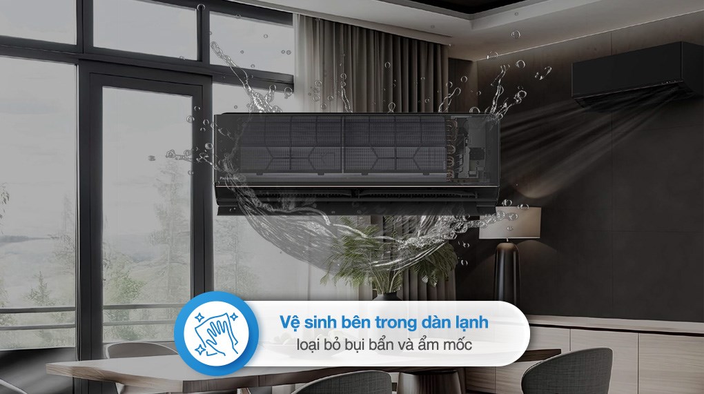 Máy lạnh Panasonic Inverter 1.5 HP CU/CS-AU12BKH-8