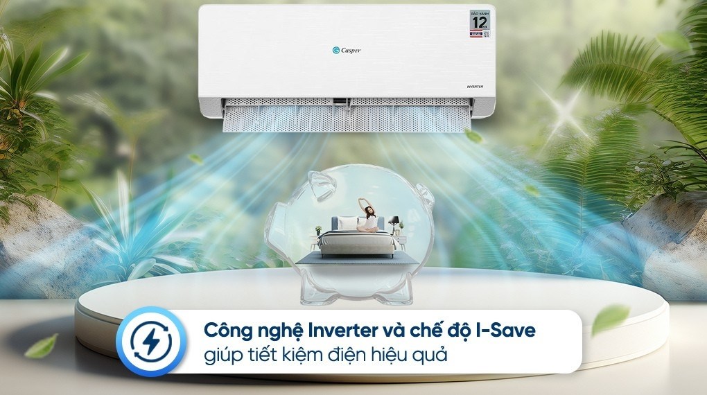 Máy lạnh 2 chiều Casper Inverter 2 HP QH-18IU36A
