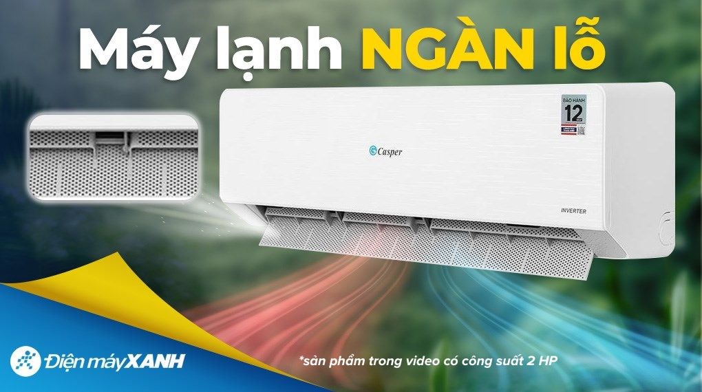 Máy lạnh 2 chiều Casper Inverter 2 HP QH-18IU36A
