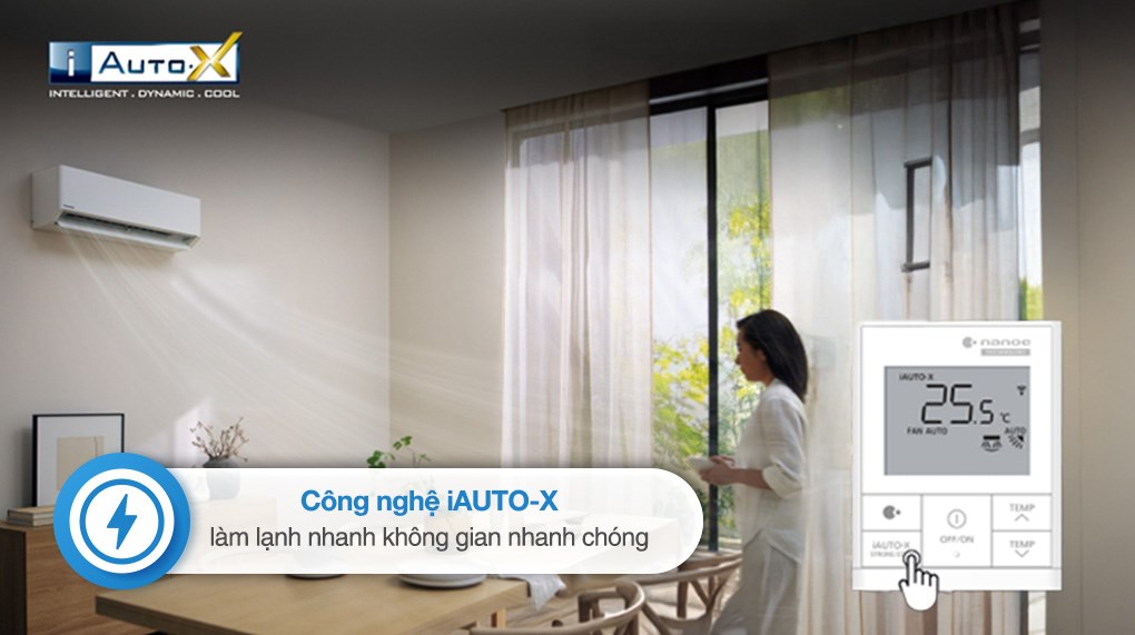 Máy lạnh 2 chiều Panasonic Inverter 1 HP CU/CS-XZ9BKH-8