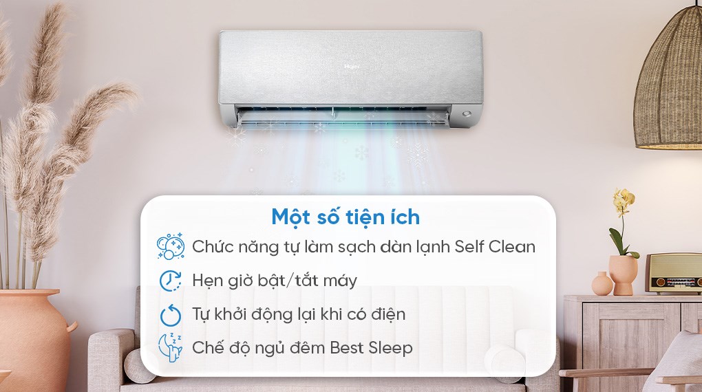 Máy lạnh Haier Inverter 1 HP HR-10VSP