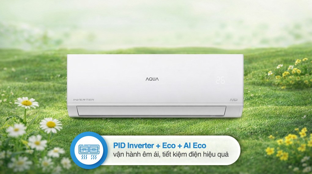 Máy lạnh AQUA Inverter 1 HP AQA-RV10QA5