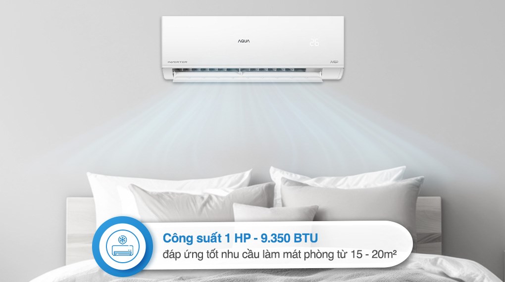 Máy lạnh AQUA Inverter 1.5 HP AQA-RV13QA5