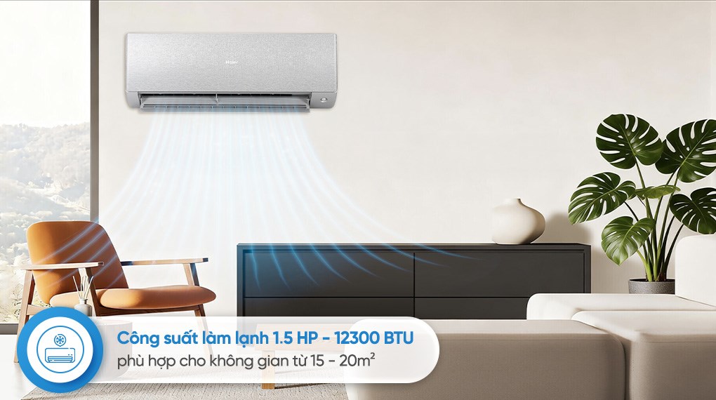 Máy lạnh Haier Inverter 1.5 HP HR-13VSP