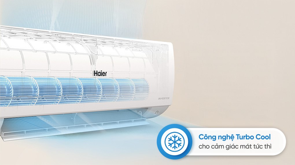 Máy lạnh Haier Inverter 1.5 HP HR-13VSA