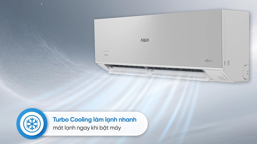 Máy lạnh Aqua Inverter 1.5 HP AQA-RUV13VS