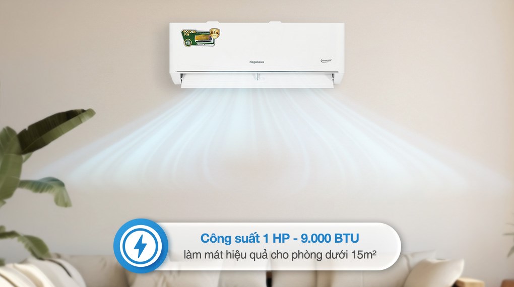Máy lạnh Nagakawa Inverter 1 HP NIS-C09R2T62