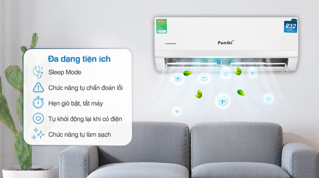 Điều hòa Funiki Inverter 12000 BTU HIC12TMM-6