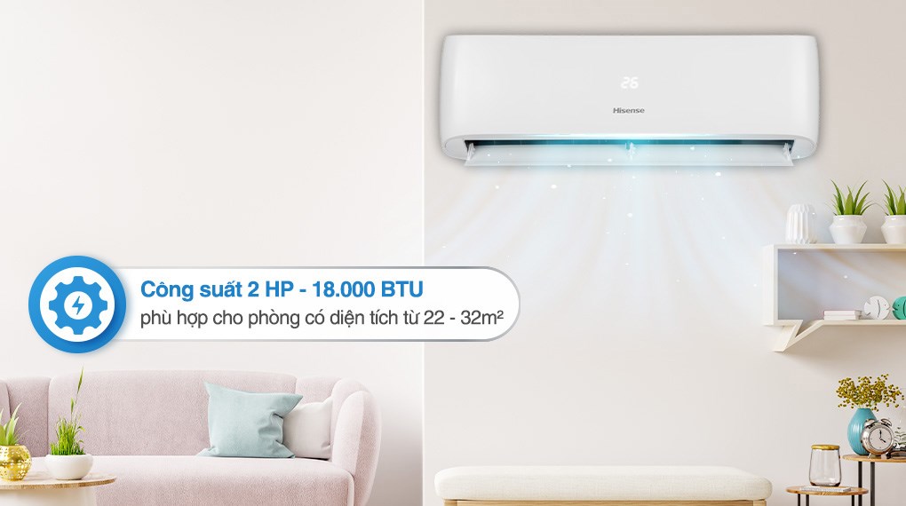 Máy lạnh Hisense Inverter 2 HP AS-18TR4RWSCA00