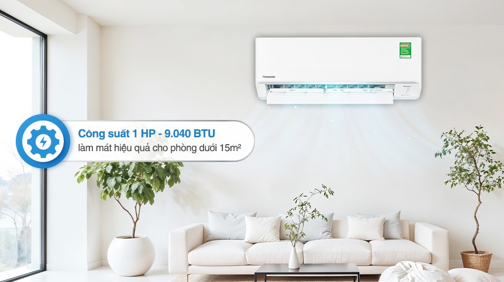 Máy lạnh Panasonic Inverter 1 HP CU/CS-PU9CKH-8D