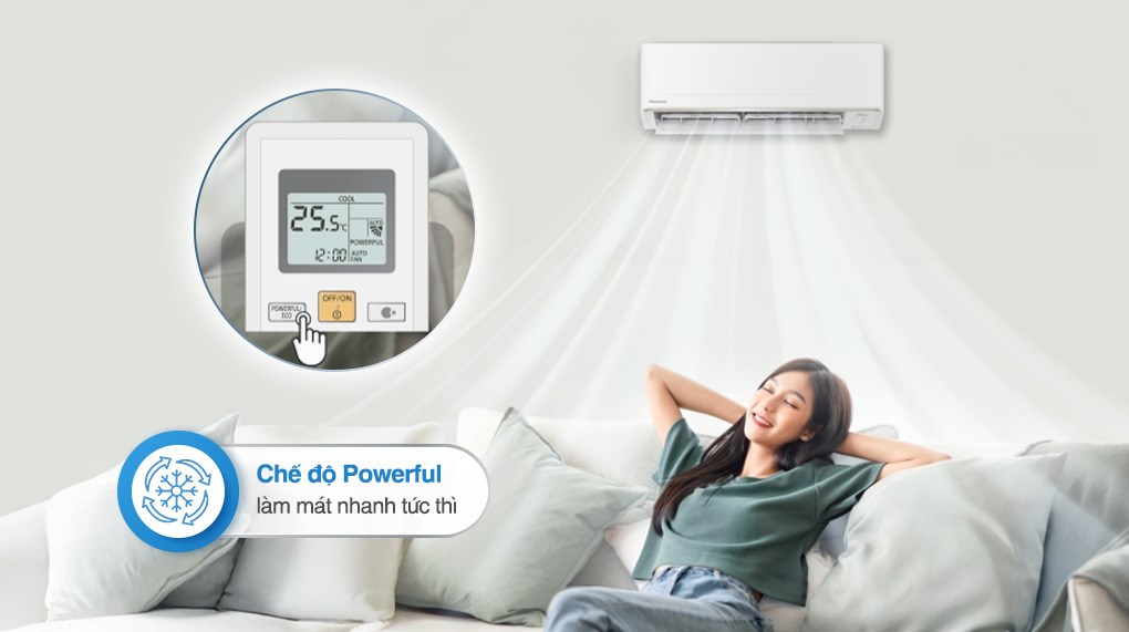 Máy lạnh Panasonic Inverter 1 HP CU/CS-PU9CKH-8D