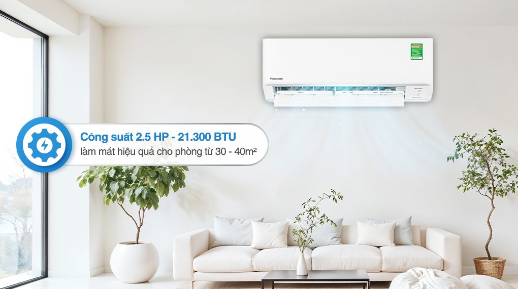 Máy lạnh Panasonic Inverter 2.5 HP CU/CS-PU24CKH-8D