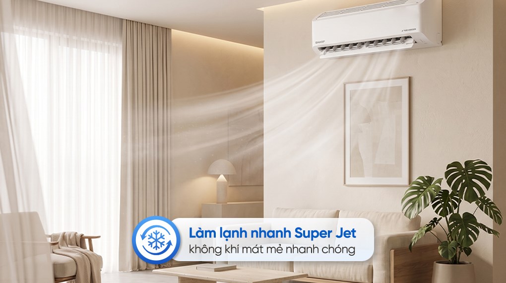 Máy lạnh Sharp Inverter 1 HP AH-X10DEW Máy lạnh Sharp Inverter 1 HP AH-X10DEW