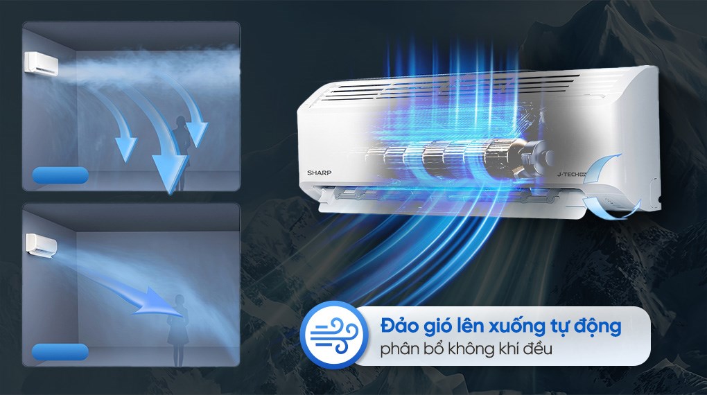 Máy lạnh Sharp Inverter 2 HP AH-X18DEW