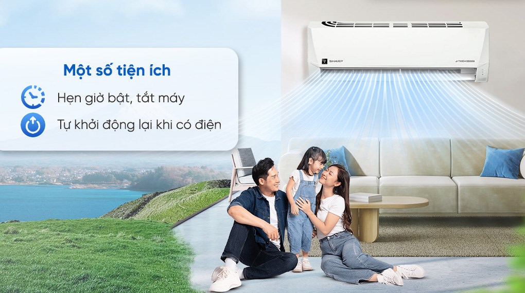 Máy lạnh Sharp Inverter 2 HP AH-X18DEW