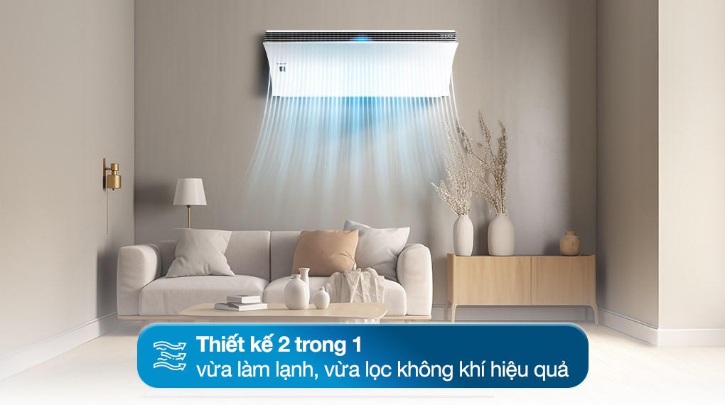 Máy lạnh Sharp Airest Inverter 1.5 HP AH-XP13DPW