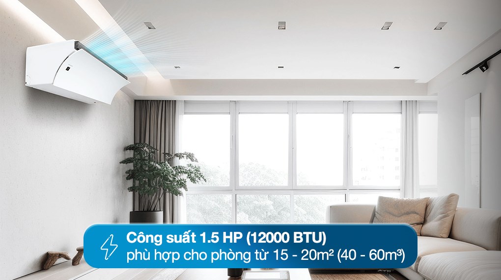Máy lạnh Sharp Airest Inverter 1.5 HP AH-XP13DPW