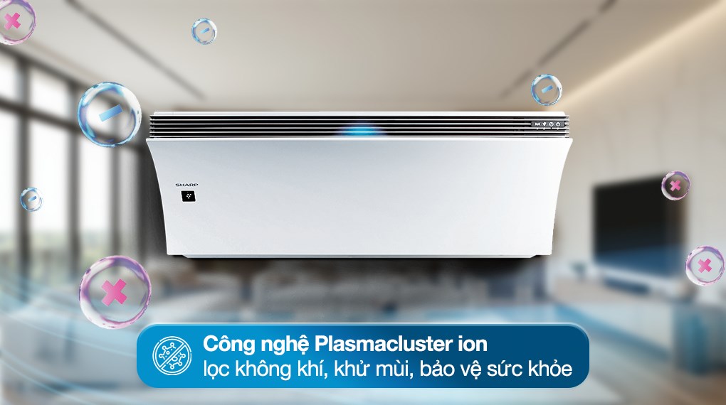 Máy lạnh Sharp Airest Inverter 1.5 HP AH-XP13DPW