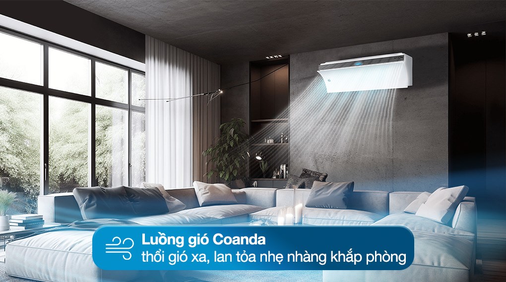 Máy lạnh Sharp Airest Inverter 1.5 HP AH-XP13DPW