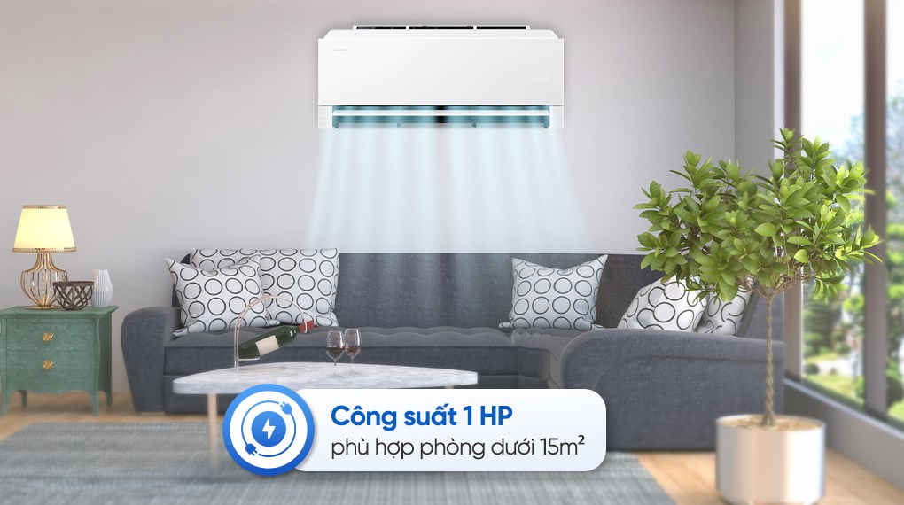 Điều hòa Samsung Wind-Free Inverter 9000 BTU AR80H10DAAWNSV