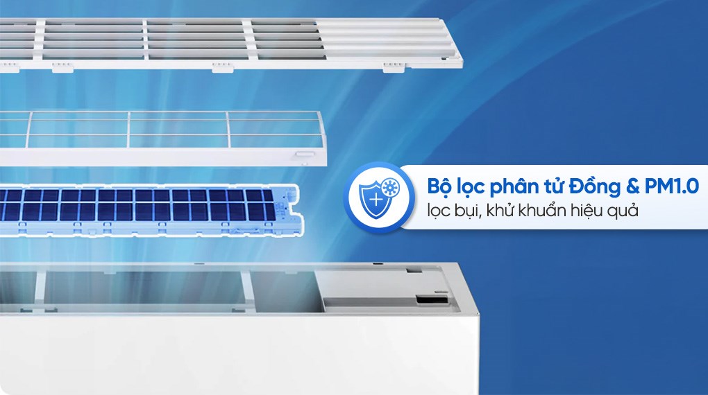 Điều hòa Samsung Wind-Free Inverter 9000 BTU AR80H10DAAWNSV