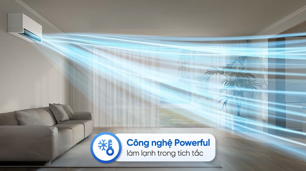 Điều hòa Samsung Wind-Free Inverter 9000 BTU AR80H10DAAWNSV
