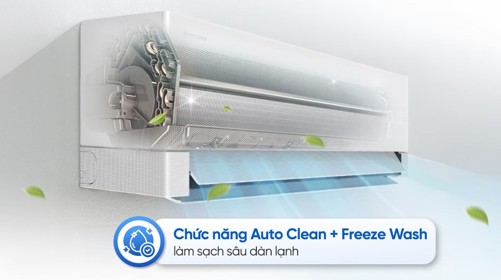 Điều hòa Samsung Wind-Free Inverter 9000 BTU AR80H10DAAWNSV
