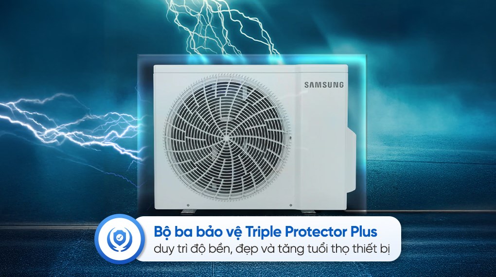 Điều hòa Samsung Wind-Free Inverter 9000 BTU AR80H10DAAWNSV