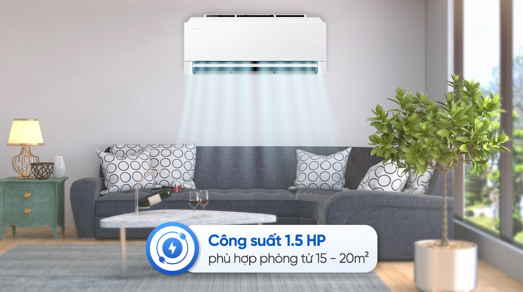 Điều hòa Samsung Wind-Free Inverter 12000 BTU AR80H13DAAWNSV