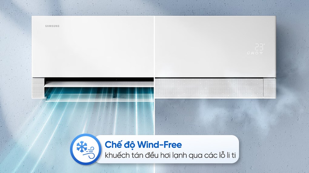 Điều hòa Samsung Wind-Free Inverter 18000 BTU AR80H18DAAWNSV