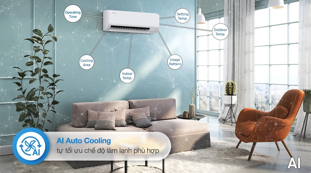 Điều hòa Samsung Inverter 12000 BTU AR50H13D1BHNSV