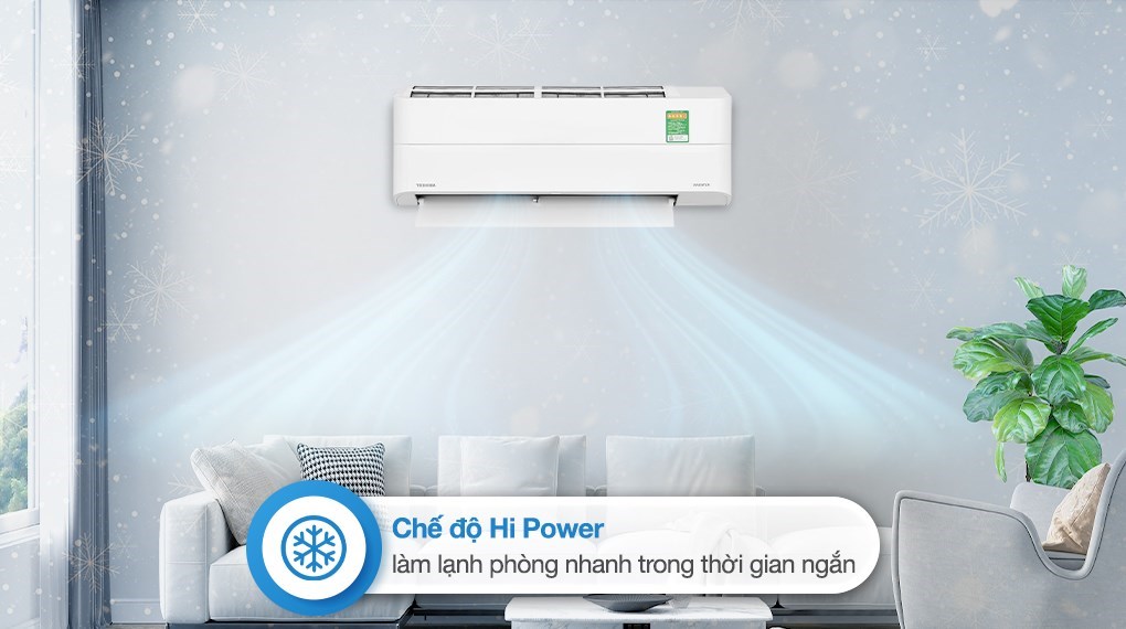 Máy lạnh Toshiba Inverter 1 HP RAS-H10P2KCVG-V