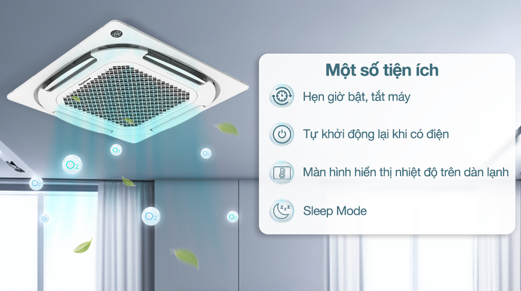 Máy lạnh âm trần Nagakawa Inverter 2 HP NIT-C18R2U35