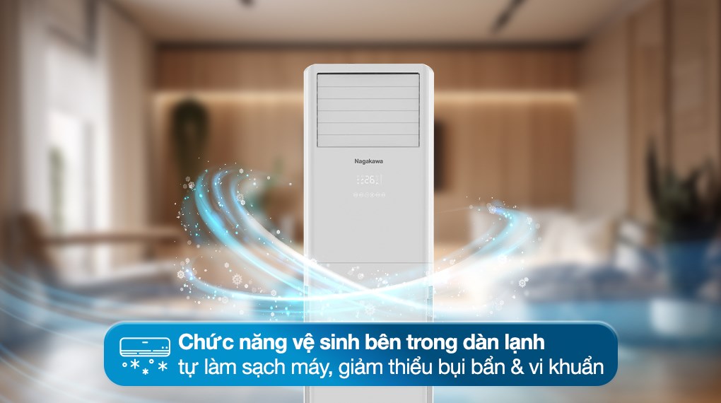 Điều hòa tủ đứng Nagakawa 28000 BTU NP-C28R1K58