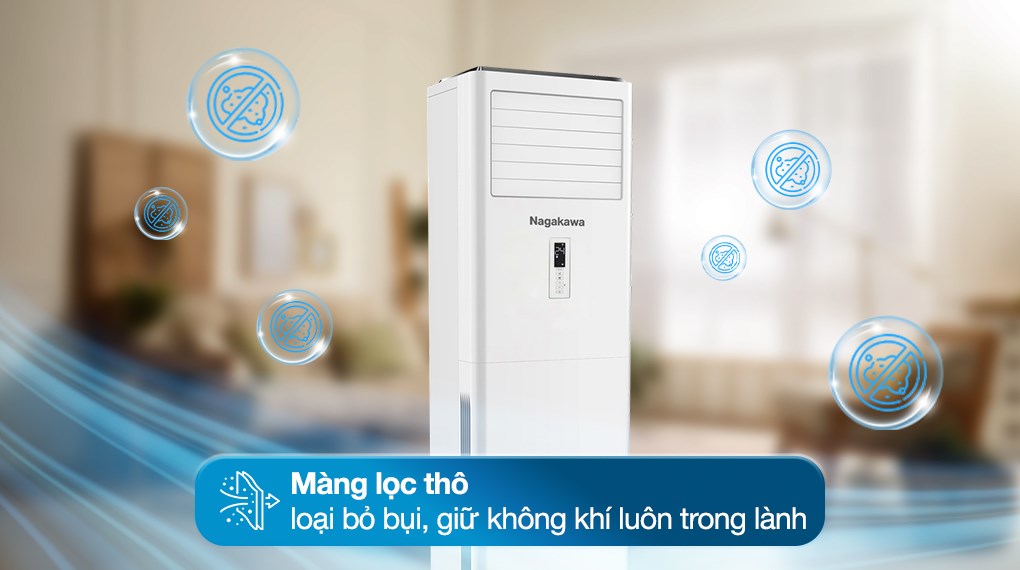 Máy lạnh tủ đứng Nagakawa 5.5 HP NP-C50R1K58 (3 pha)